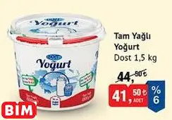 DOST TAM YAĞLI YOĞURT DOST TAM YAĞLI YOĞURT